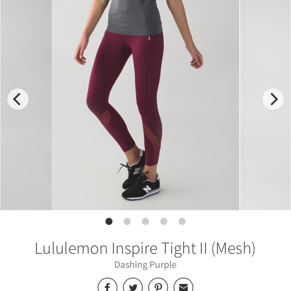 Lululemon Inspire 2 Tight leggings